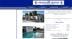 Desktop Screenshot of colonadesuites.com